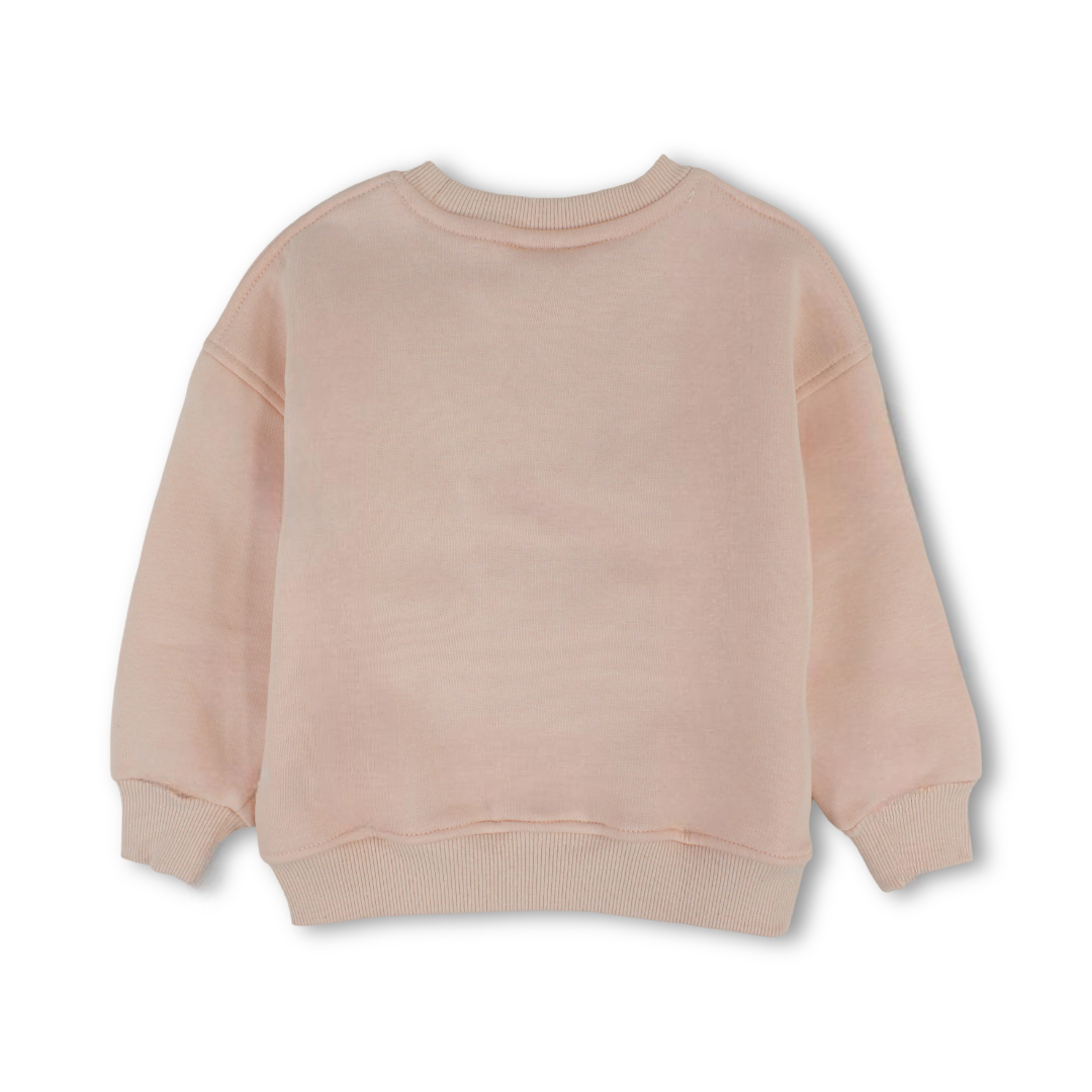 Girls Cotton Sweatshirt – Coconut Design