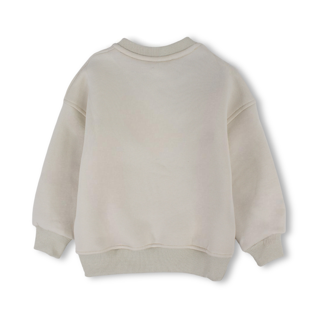 Girls Cotton Sweatshirt – Coconut Design