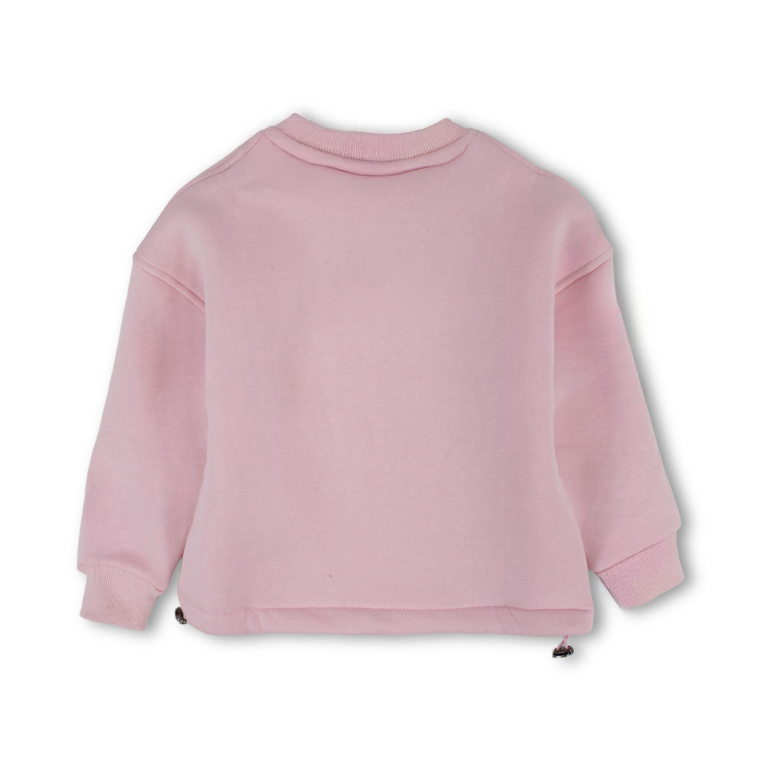 Girls Cotton Sweatshirt – ”Treat People With Kindness” Design