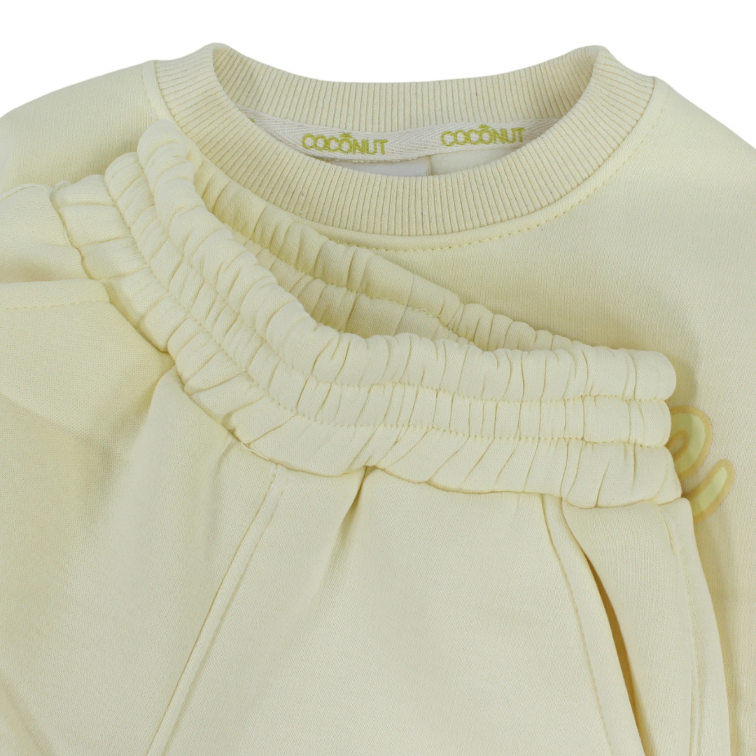 Girls Cotton Outfit Set – “Soft Life Mode” Design