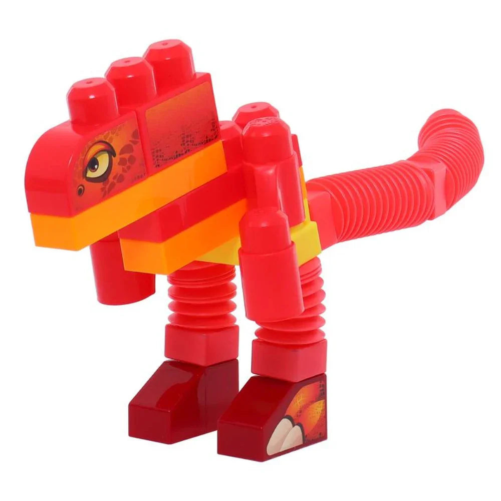 Happy Line Build Me Up T-Rex – 15 Pcs - Toys