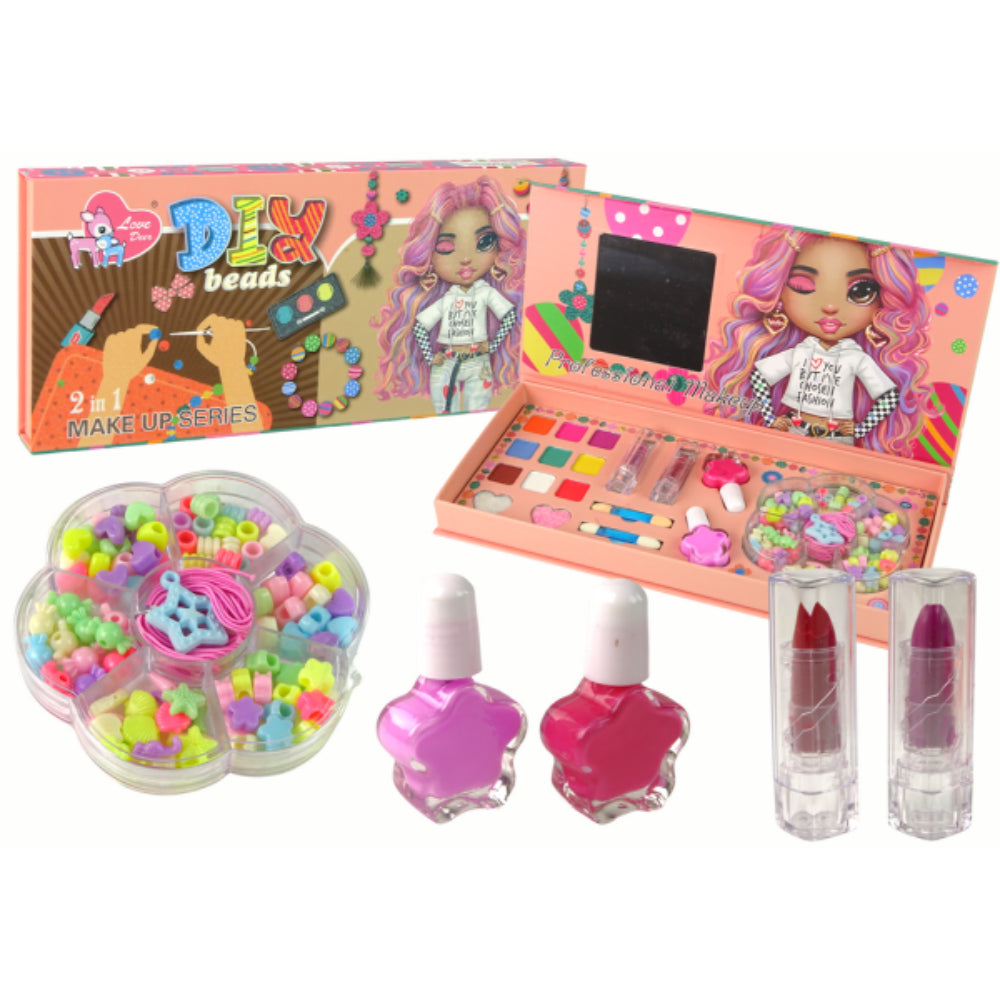 2-in-1 DIY Beads & Makeup Series - Toys - OKO