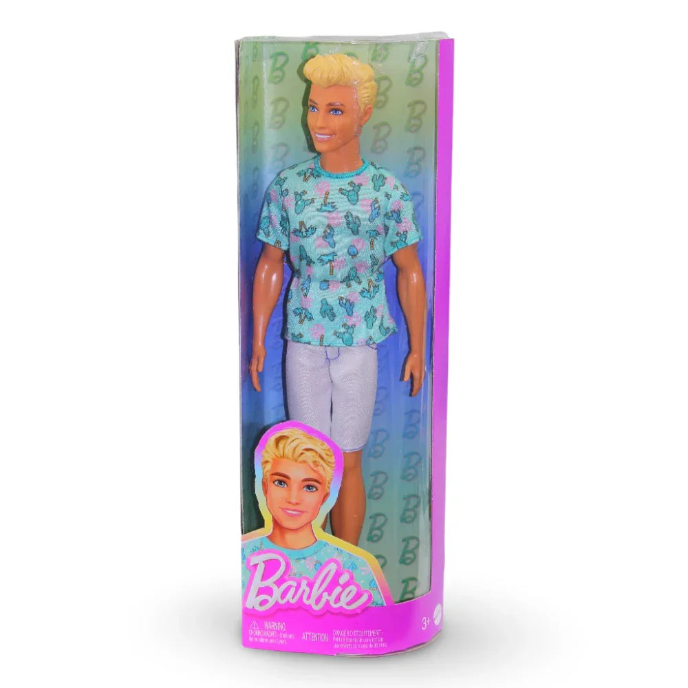 Mattel Ken Fashionista Doll – Blond Hair and Cactus Tee