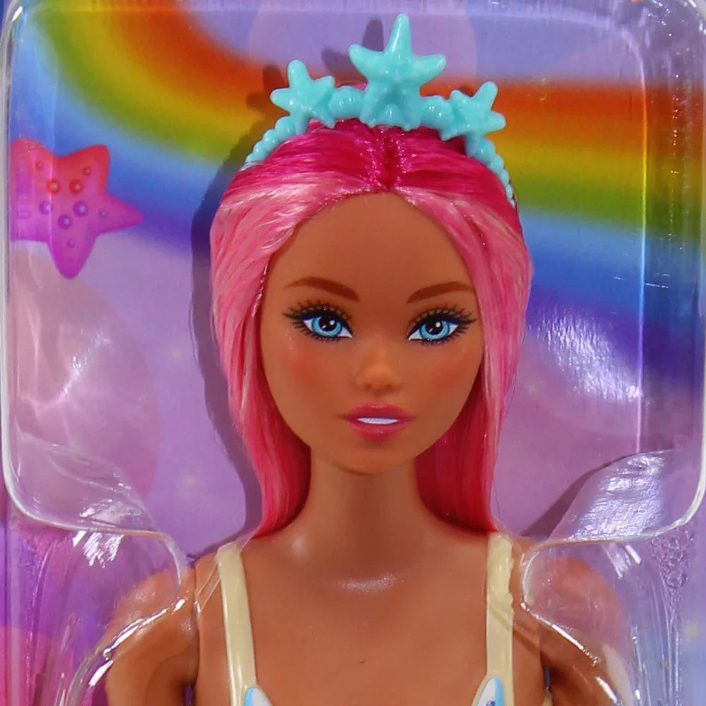 Mattel Barbie Mermaid Doll – Pink Fantasy Hair & Headband Accessory