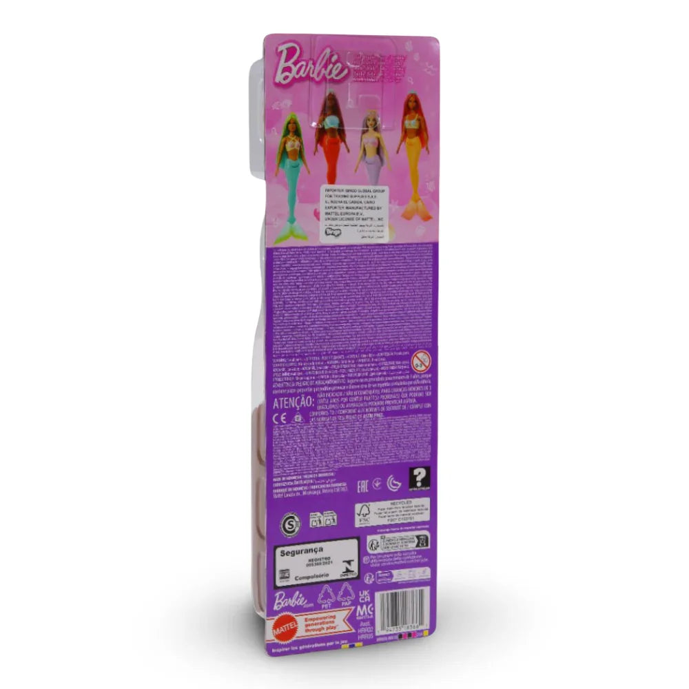 Mattel Barbie Mermaid Doll – Pink Fantasy Hair & Headband Accessory