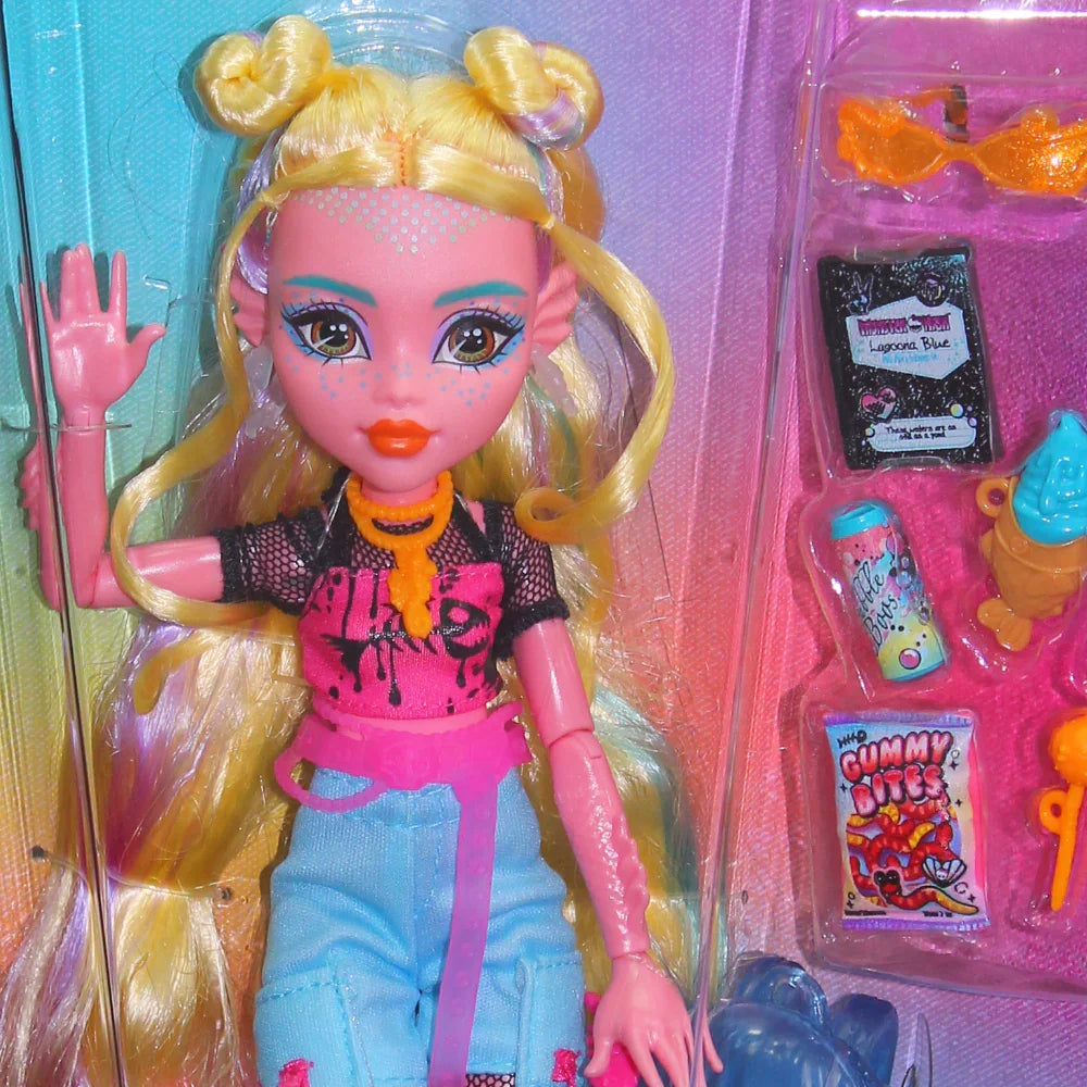 Mattel Monster High Lagoona Blue Fashion Doll – Pet Neptuna and Accessories