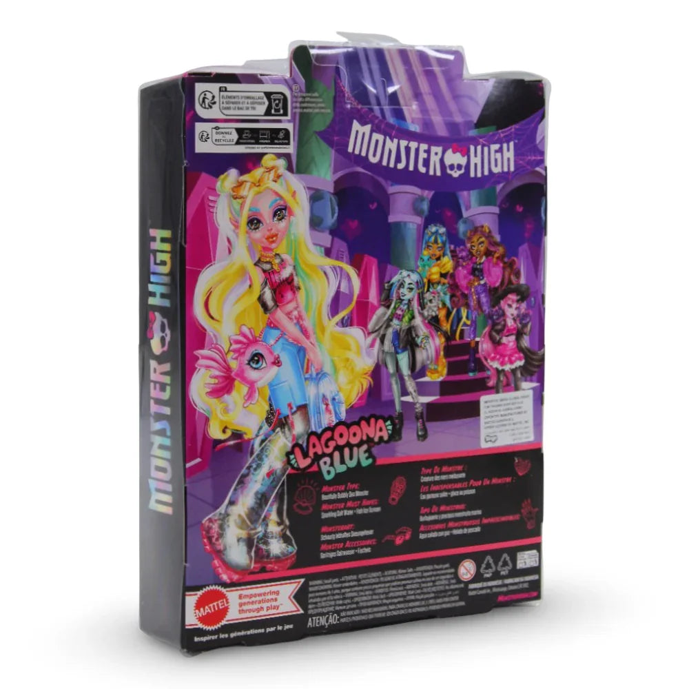 Mattel Monster High Lagoona Blue Fashion Doll – Pet Neptuna and Accessories