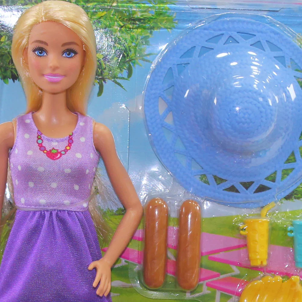 Mattel Barbie Family & Friends Dolls – Accessories, Picnic with 2 Dolls