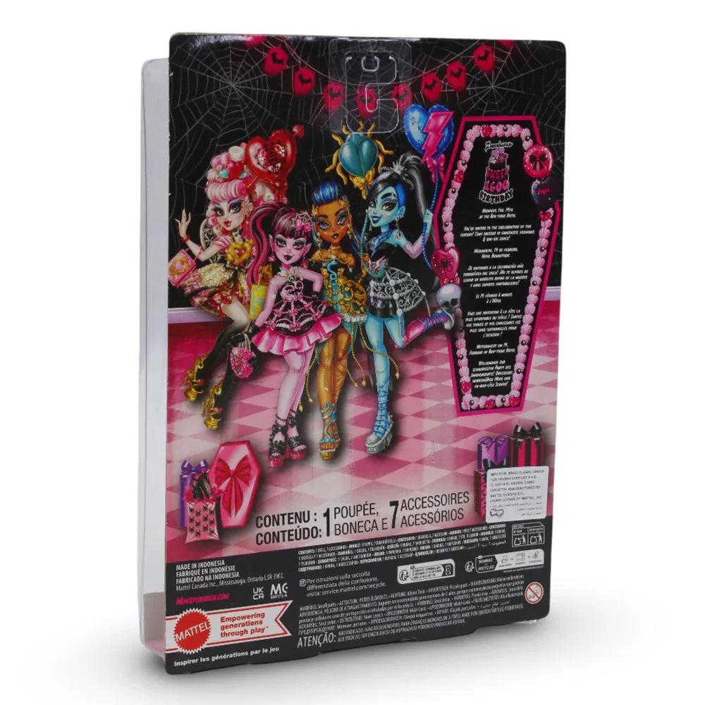Mattel Monster High Scary Sweet Birthday Cleo De Nile Doll – Party Dress with Balloon & Gift