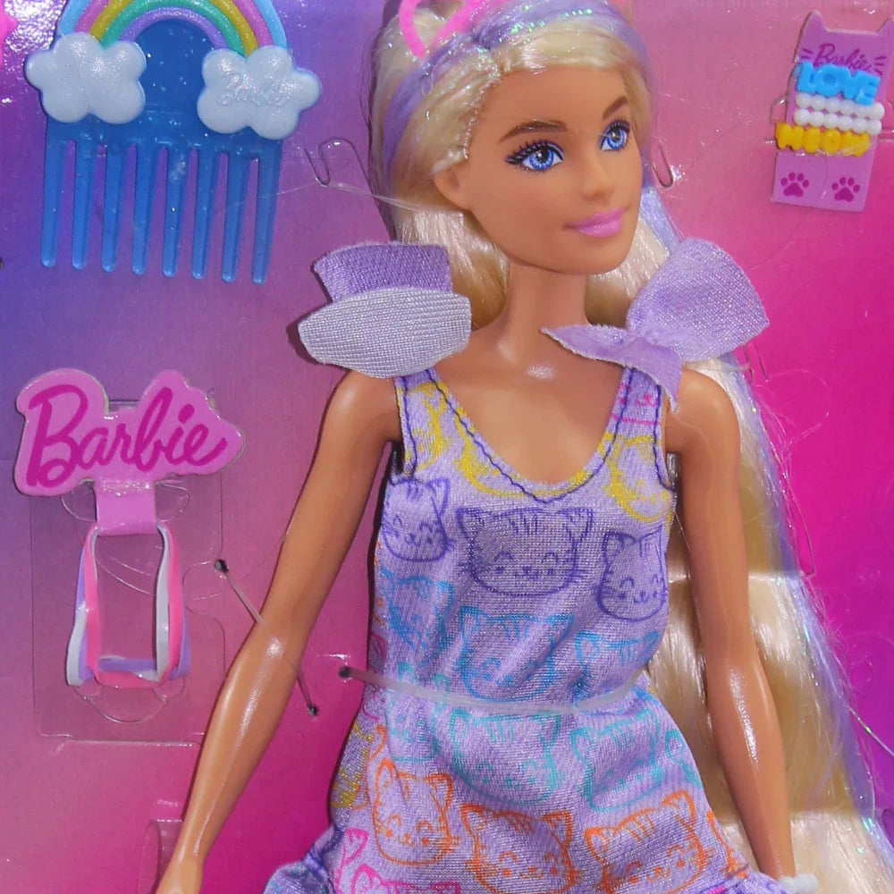 Mattel Barbie Fun Fancy Doll – Accessories, Blonde Fashion Doll and Extra Long Hair