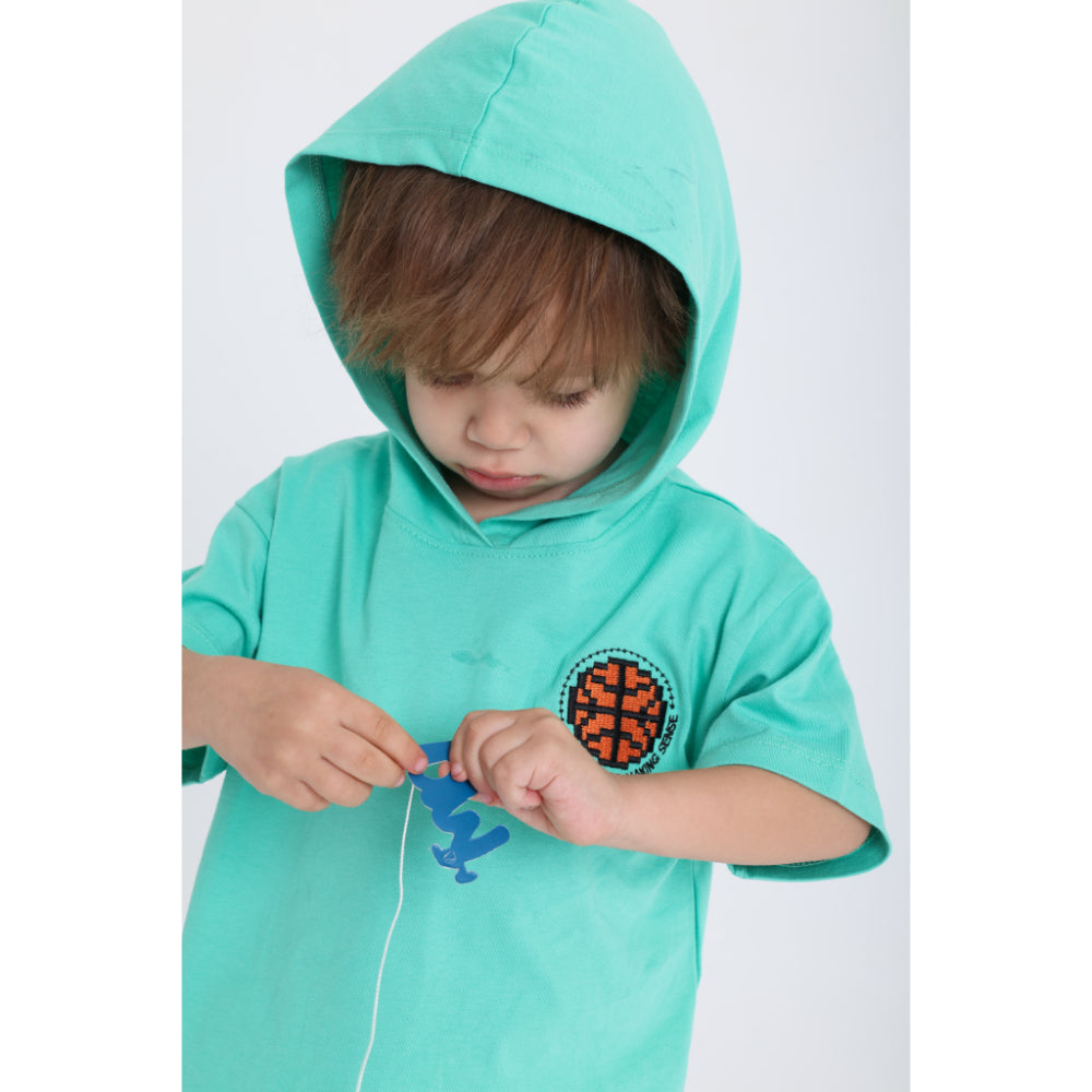 Unisex Baby Mint "STOP MAKING SENSE" Hooded T-Shirt - Clothing - Playmore