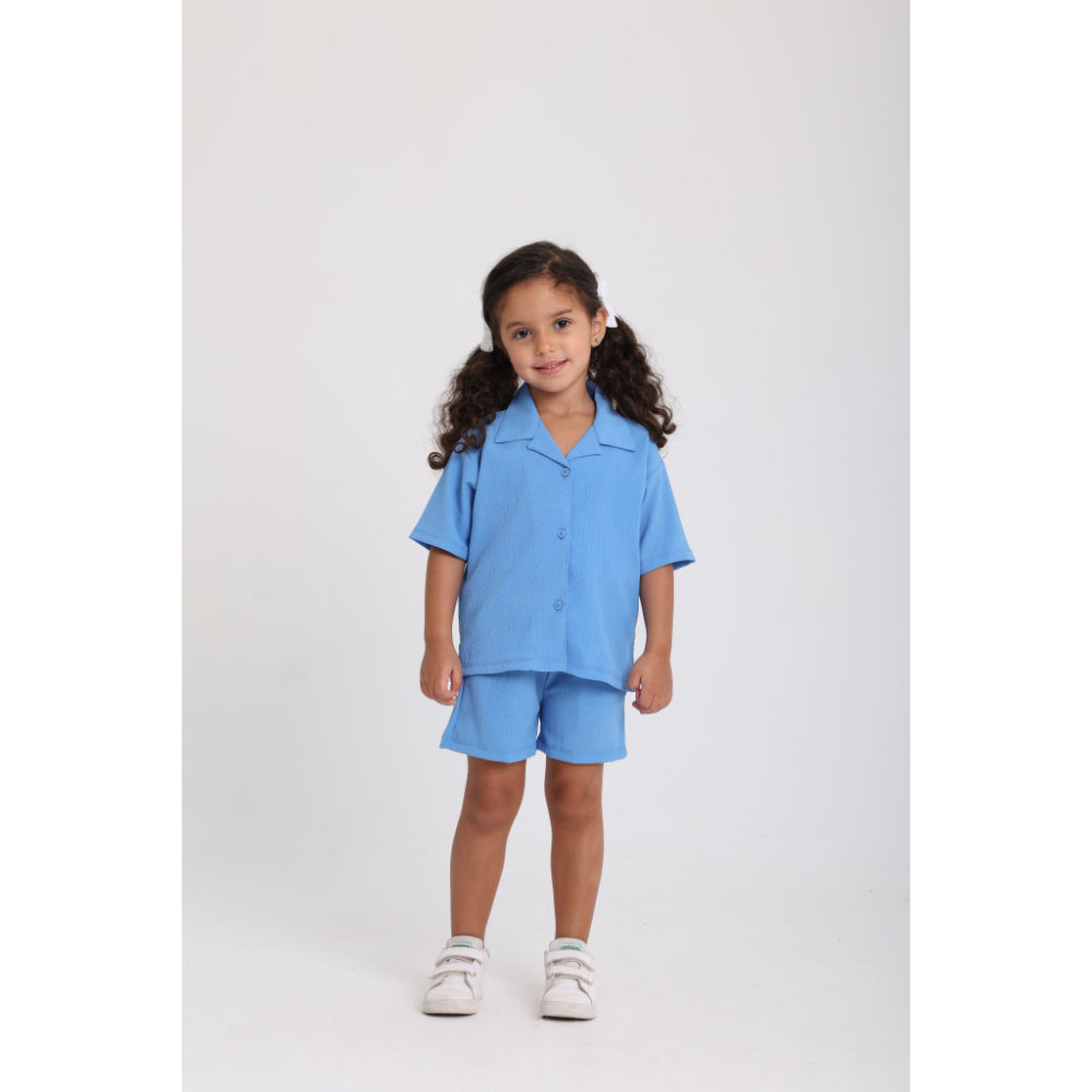 Unisex Baby 2-Piece Outfit Set – Blue