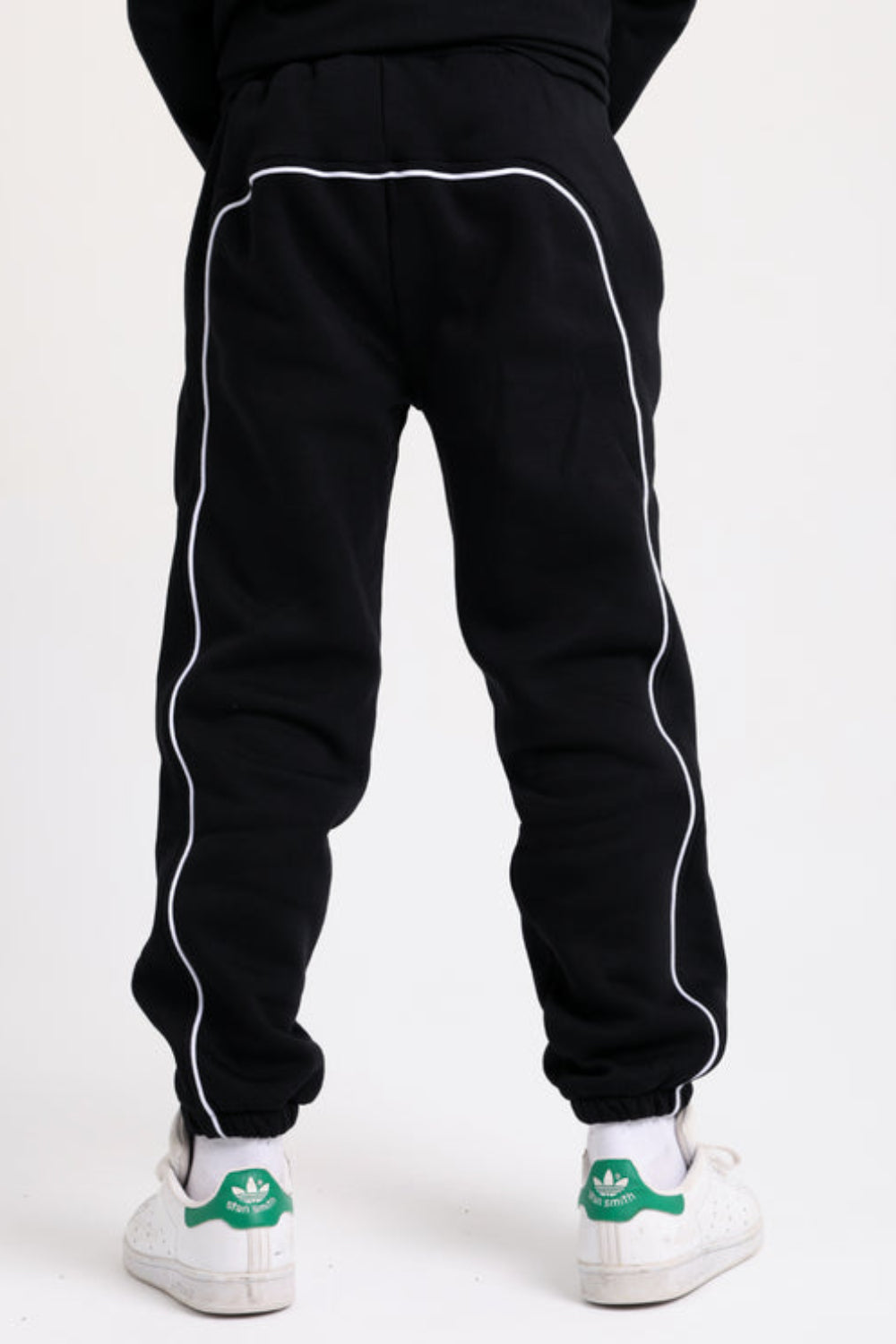 Boys Cotton Sweatpants – Black