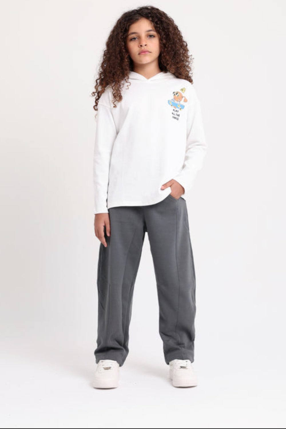 Unisex Barrel Fit Pants – Dark Grey