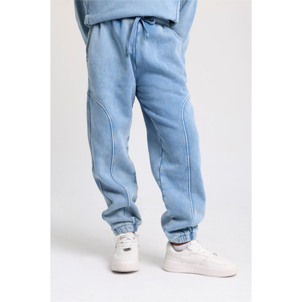 Teens Cotton Sweatpants – Baby Blue - Clothing - Playmore