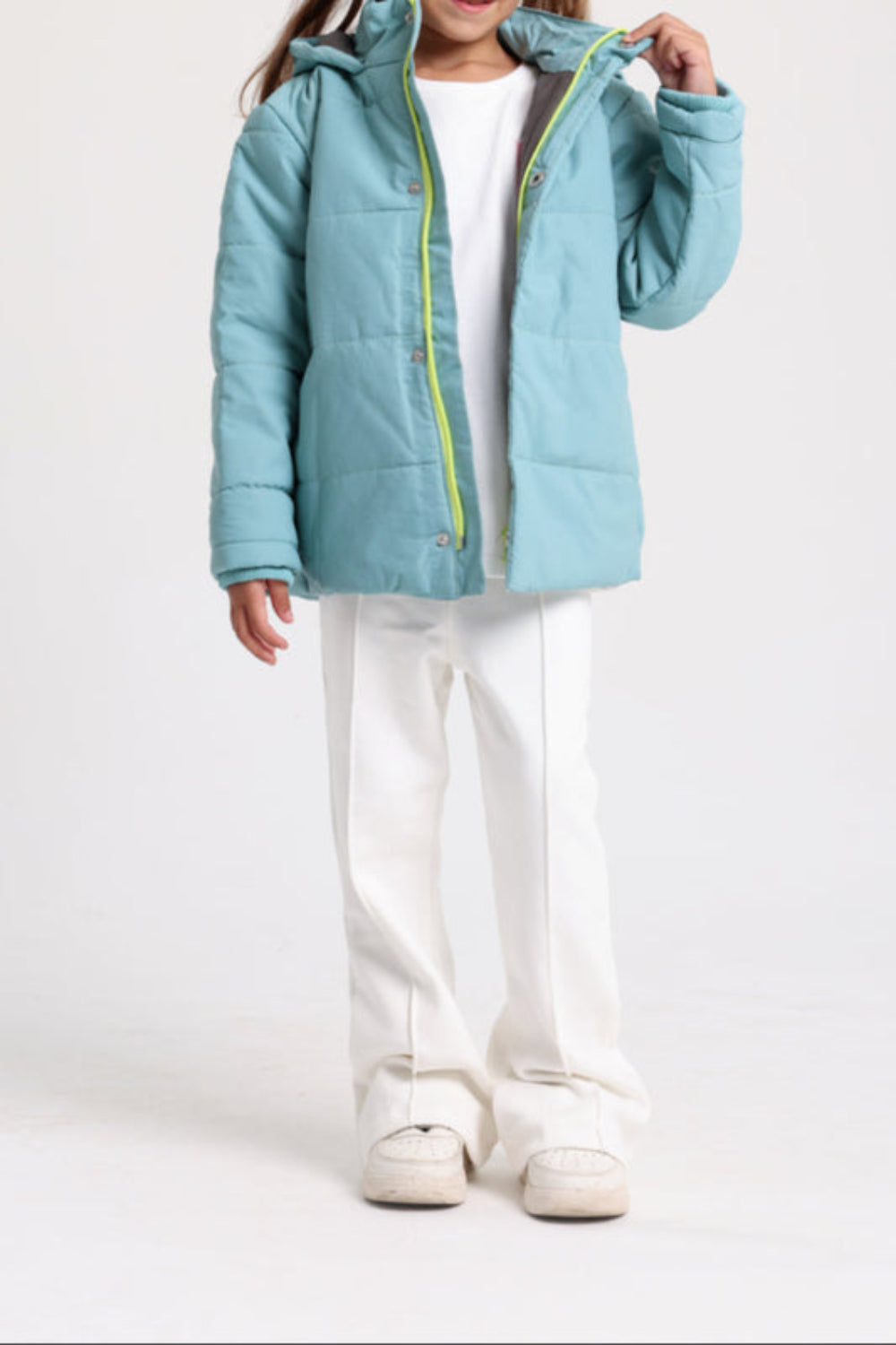 Unisex Puffer Jacket – Mint - Clothing - Playmore