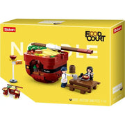 Sluban Food Court Noodle House Building Blocks Set - 345 Pcs