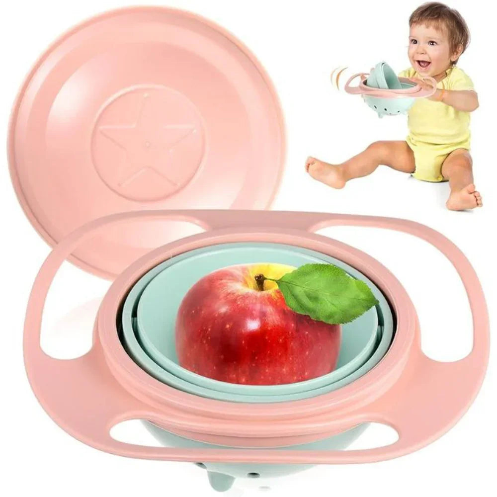 Universal Gyro Bowl – Spill-Proof Baby Dish (Mint Green)