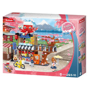 Sluban Girls Dream Happy Diary Tako Yaki Main Store Building Blocks Set - 548 Pcs