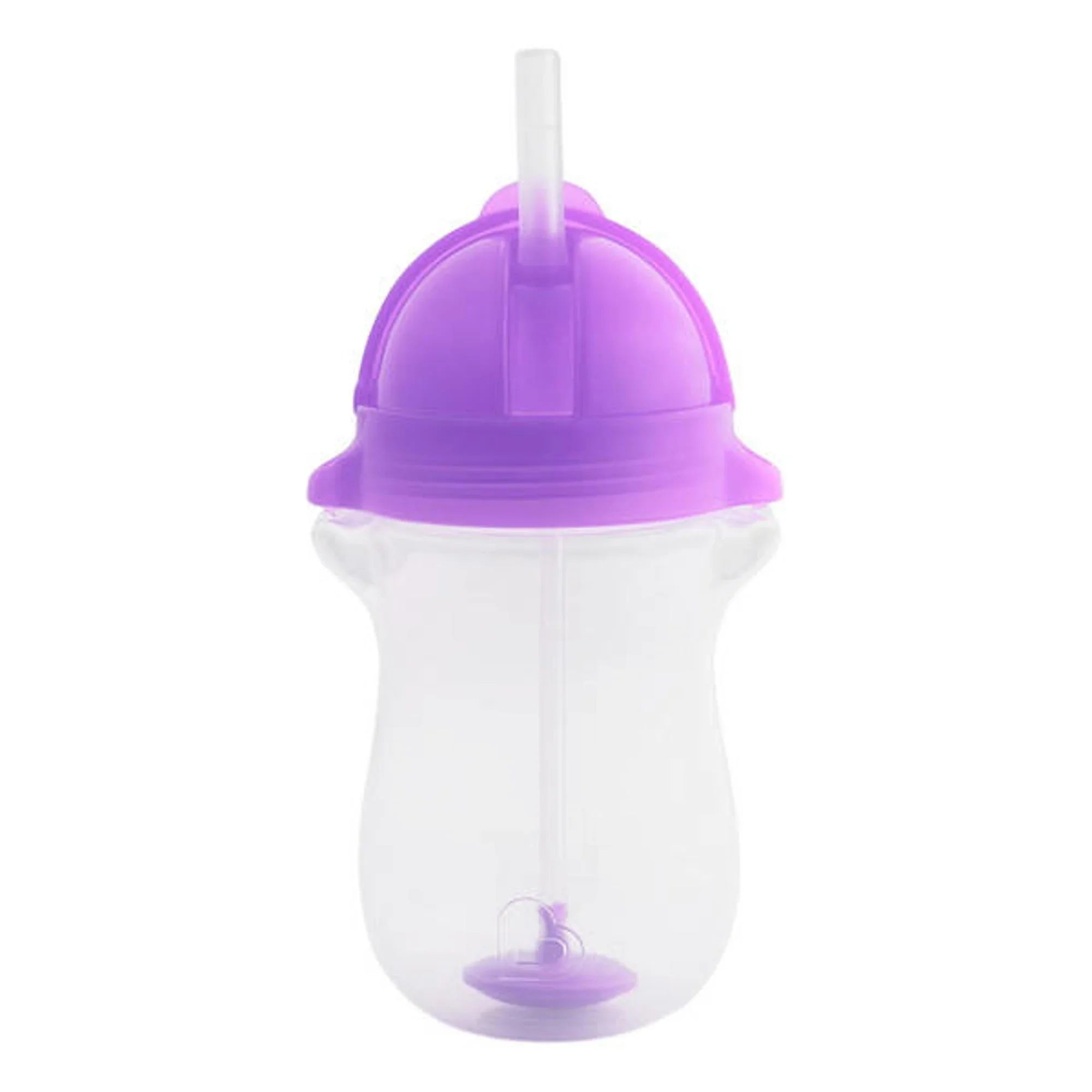 Munchkin Any Angle Click Lock Weighted Straw Trainer Cup 296ml – Purple