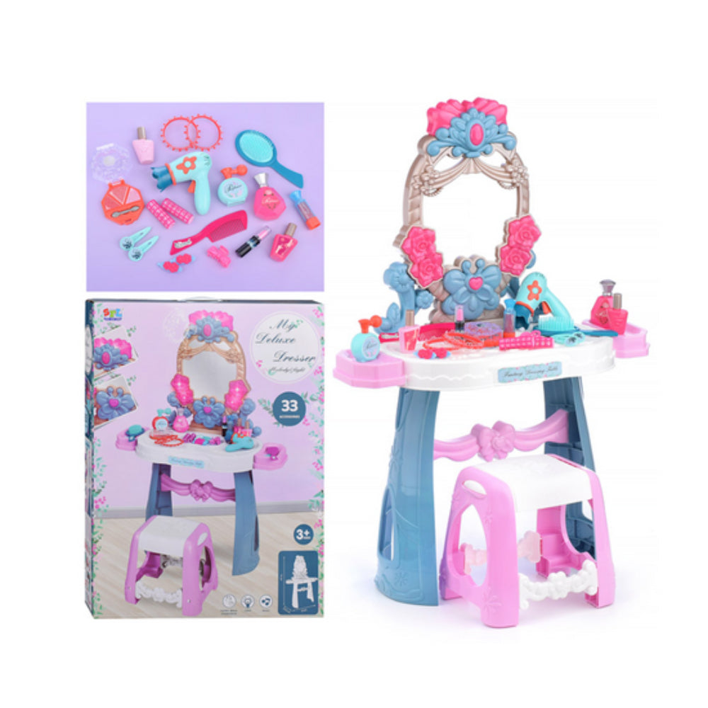 My Deluxe Dresser Set with Chair – Light & Music - Toys - OKO