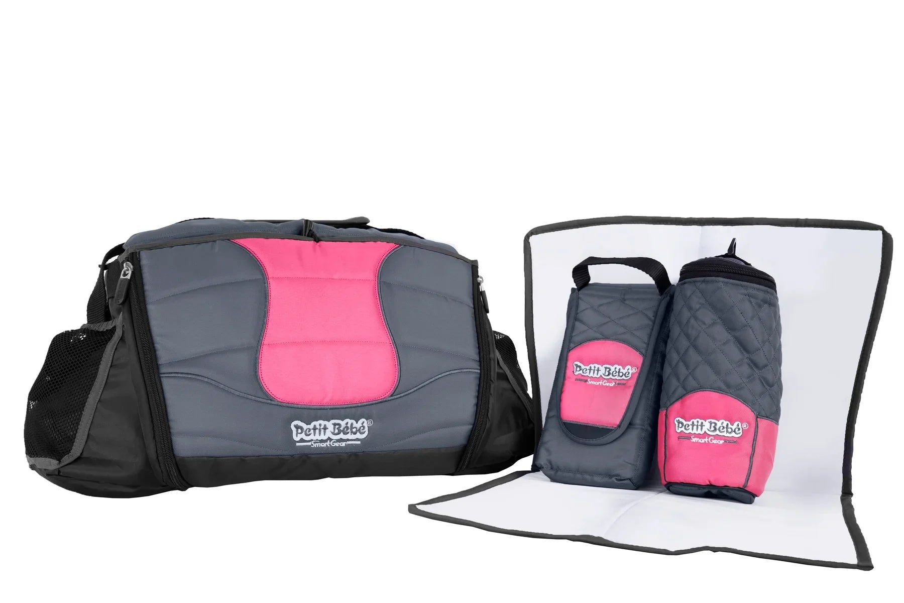Petit Bebe Smart Gear Diaper Bag – Fuchsia