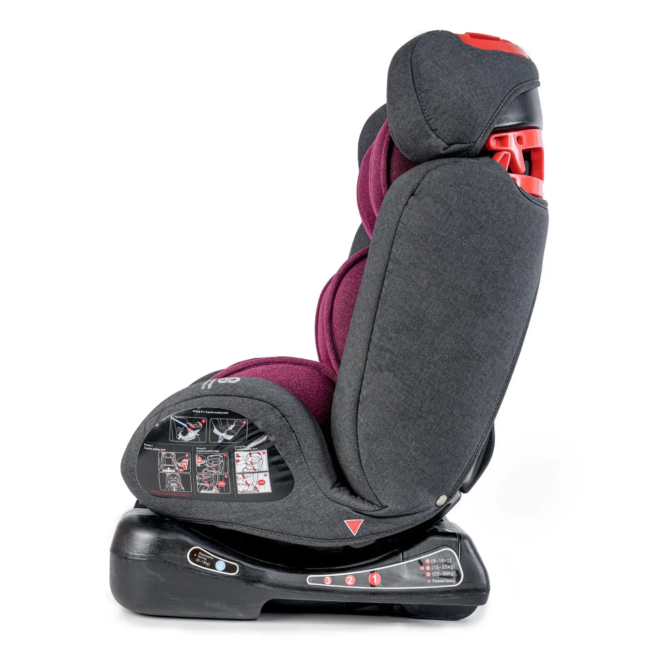 Petit Bebe 4-in-1 Rear-Facing Baby Car Seat – Safe and Versatile for Kids Up to 5 Years