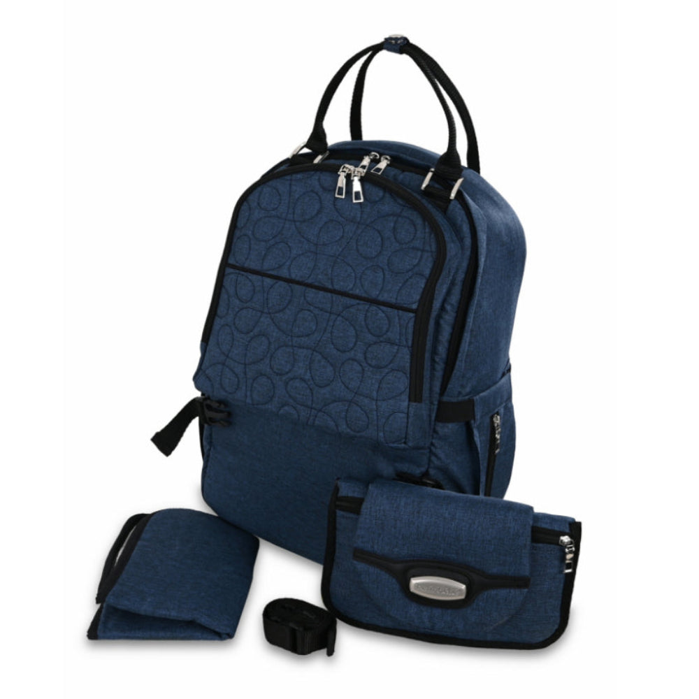 Petit Bebe Premium Go Baby Diaper Bag – Navy - Baby Essentials