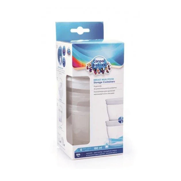 Canpol Babies Milk and Food Storage Container - 4 pcs