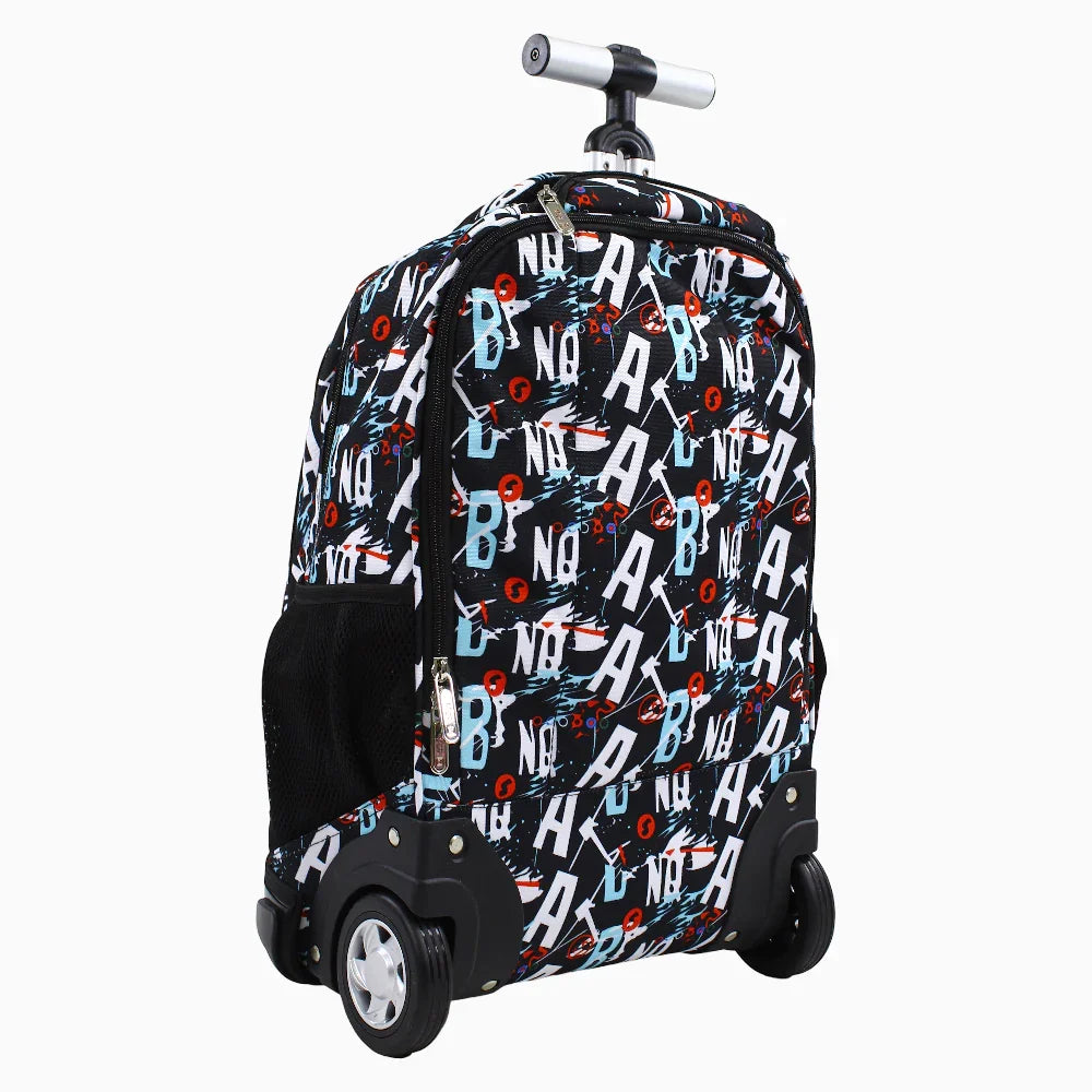 Blackish Trolley Bag - 18 Inches