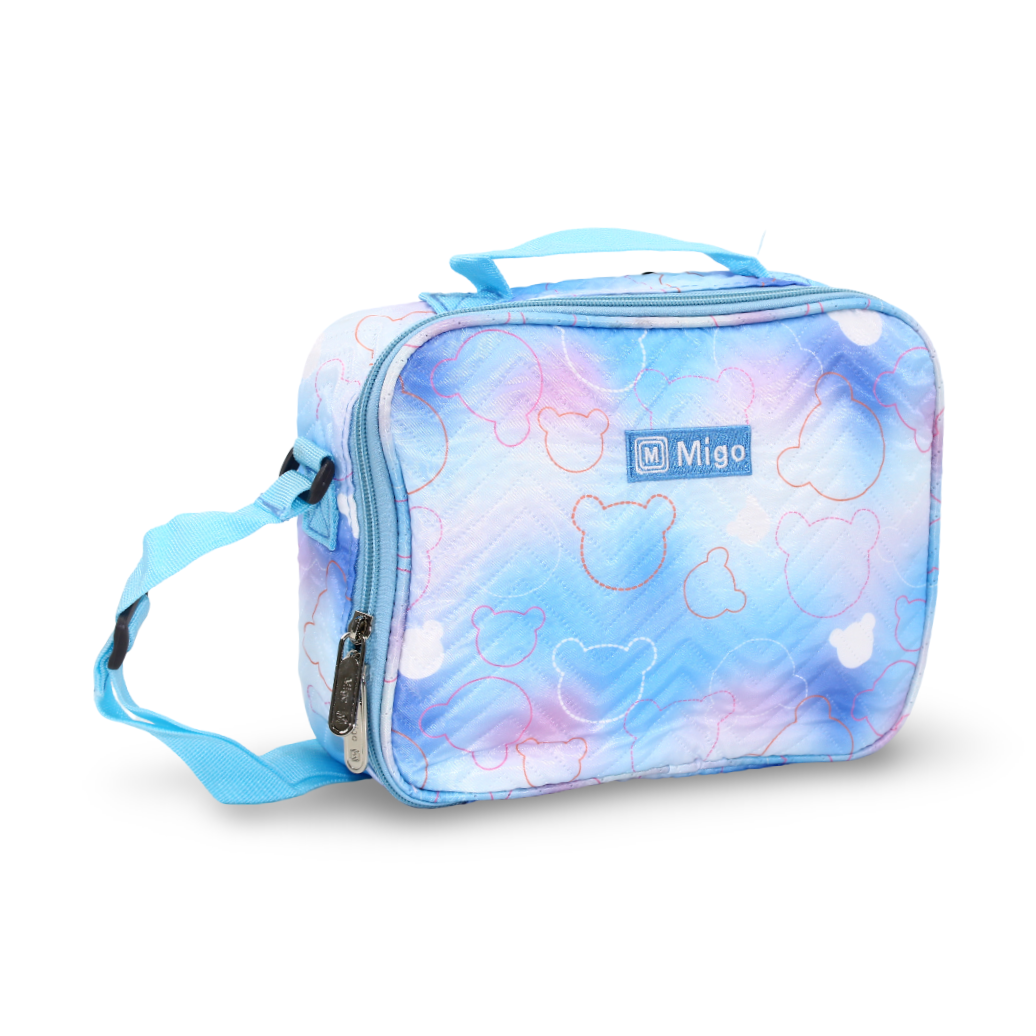 Migo Mickey Mouse Lunch Bag – Baby Blue - School