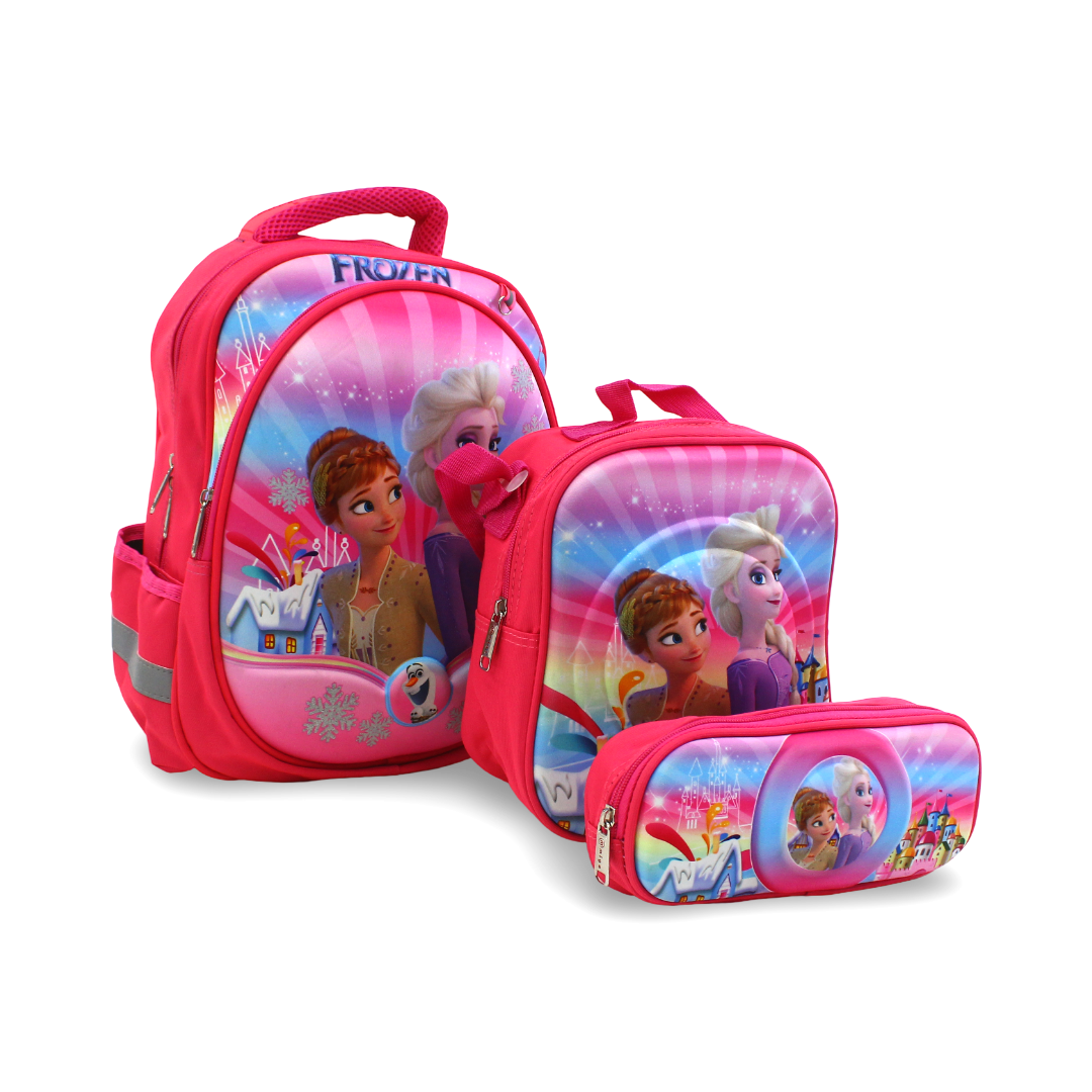 Migo School Set Frozen Backpack 14 Inches – Watermelon