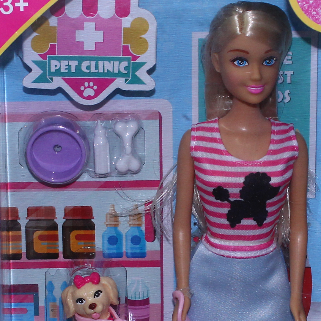 Anlily Fashion Style Doll Pet Clinic Set