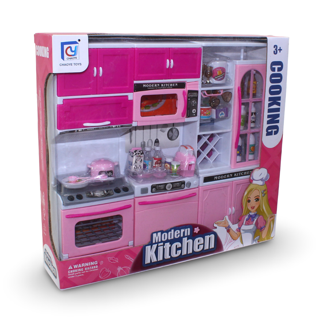 Chaoye Toys Modern Kitchen Doll Playset