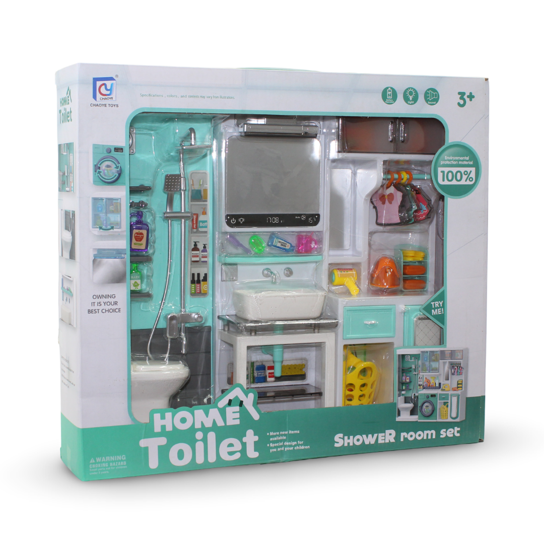 Chaoye Toys Home Toilet Play Set