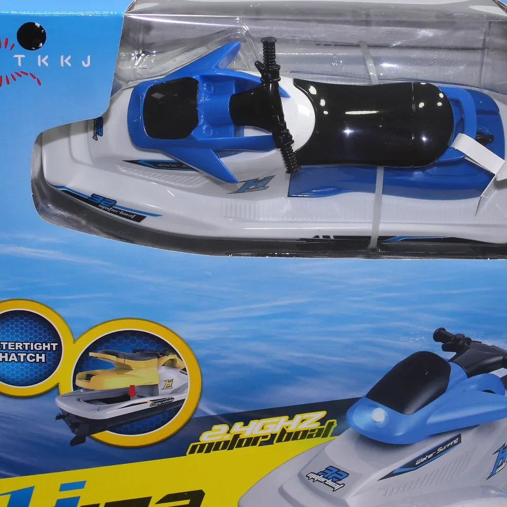 Crazy Waves Remote Control Motor Boat (Jet Ski)
