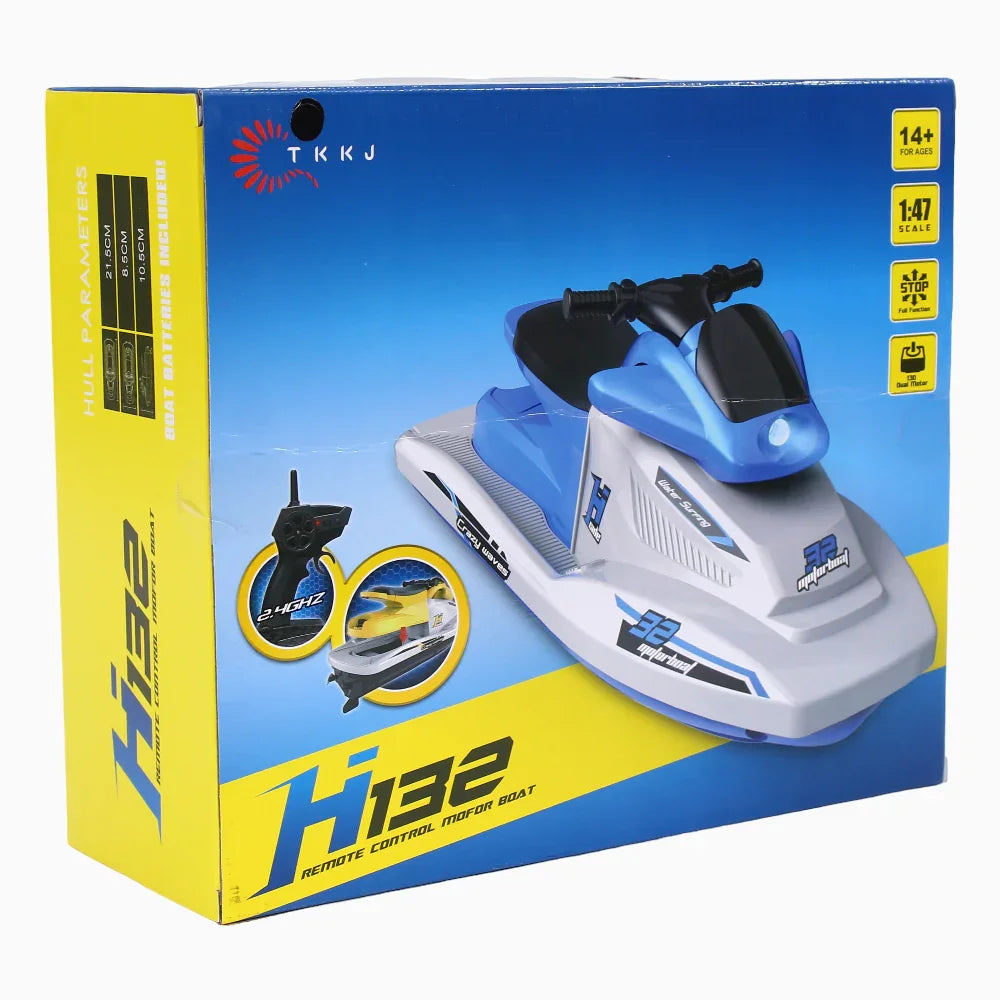 Crazy Waves Remote Control Motor Boat (Jet Ski)