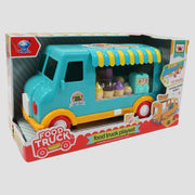 Kids' Fast Food Truck Playset – Pretend Play Toy with Music & Light
