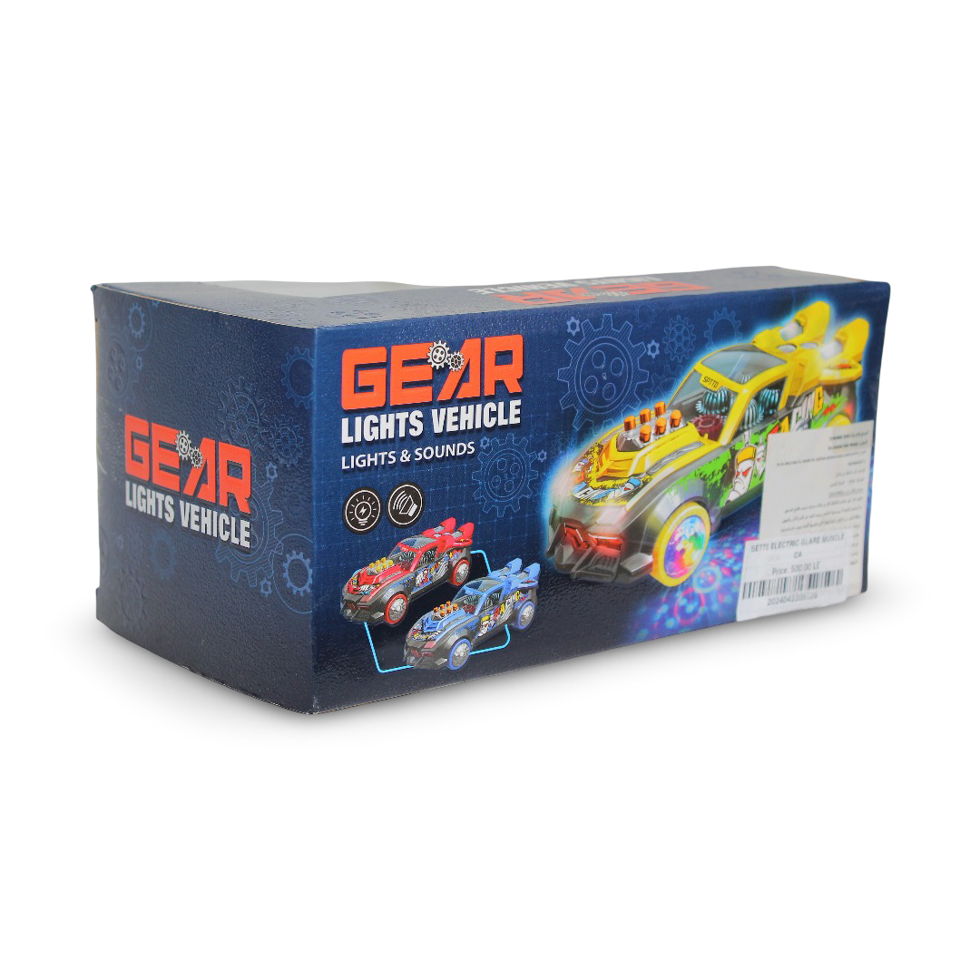 Gear Lights Vehicle Toy Car