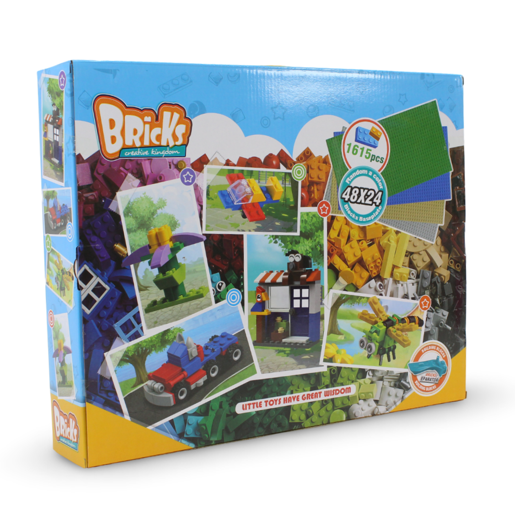 Bricks Creative Kingdom Building Set – 1615 Pcs