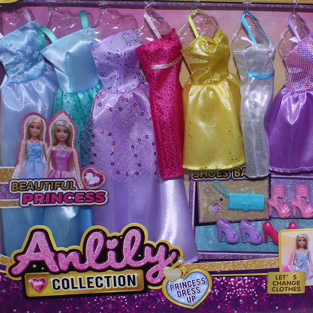 Anlily Princess Dress Up Doll Set