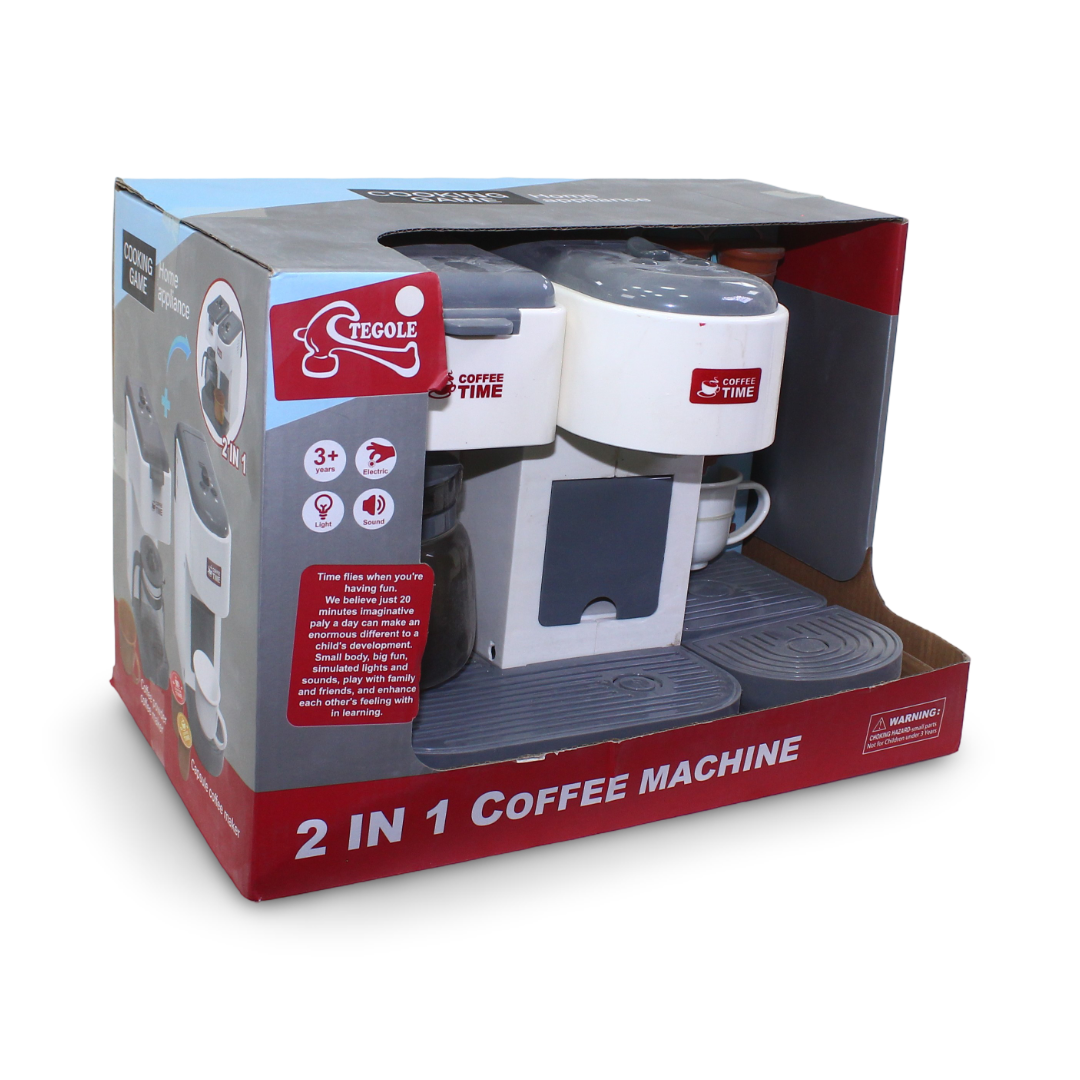 Tegole 2-in-1 Coffee Machine Toy - Toys