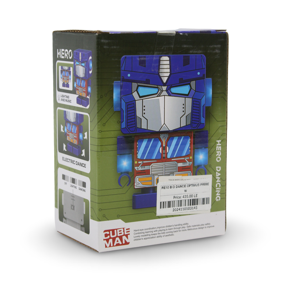 Hero Dancing Cube Man Robot Toy – Optimus Prime