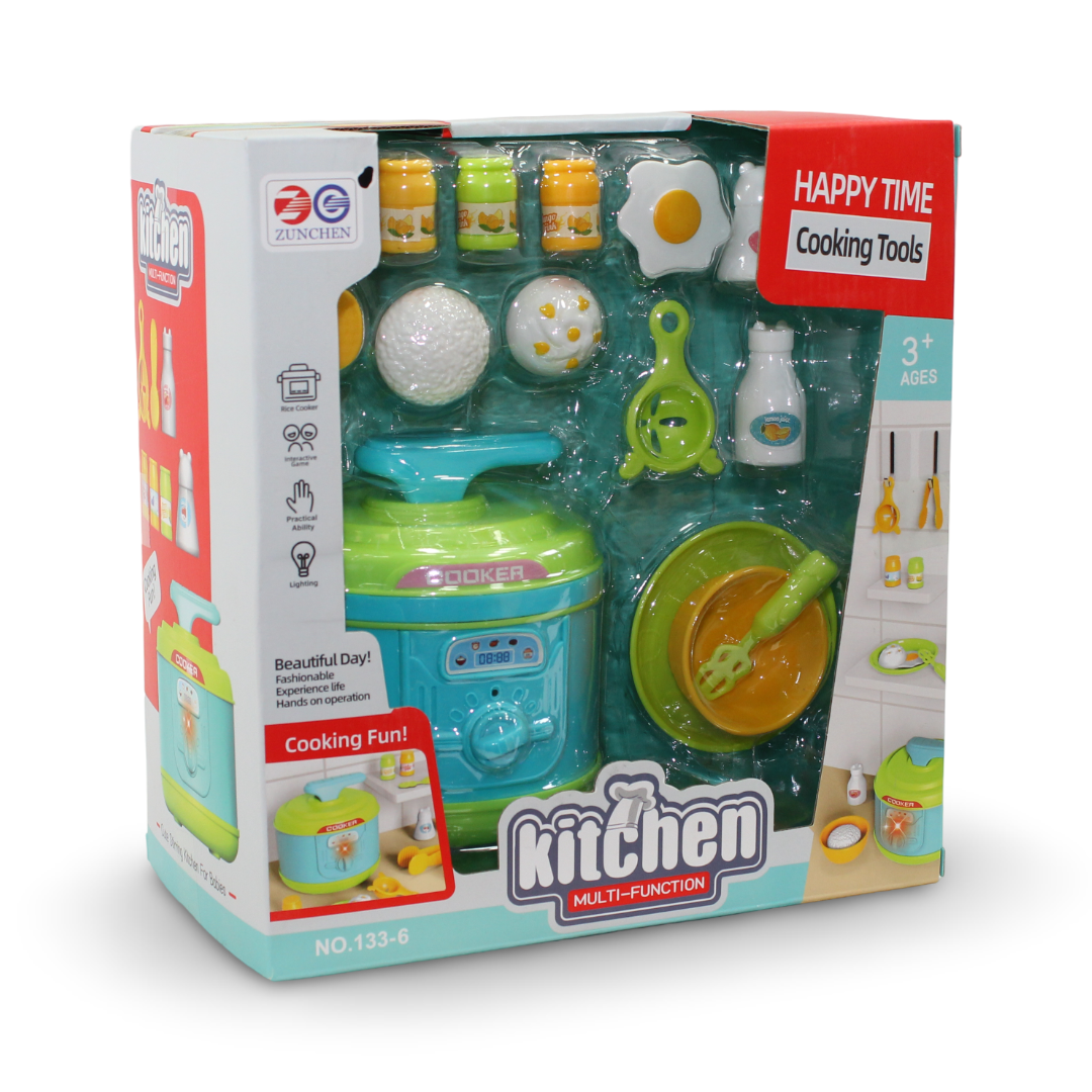 Zunchen Toys "Happy Time Cooking Tools" Toy Kitchen Set