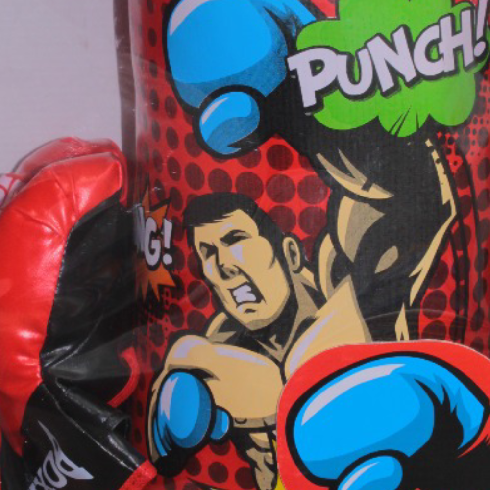 Ultimate Boxer Punch Bag & Gloves Toy Set