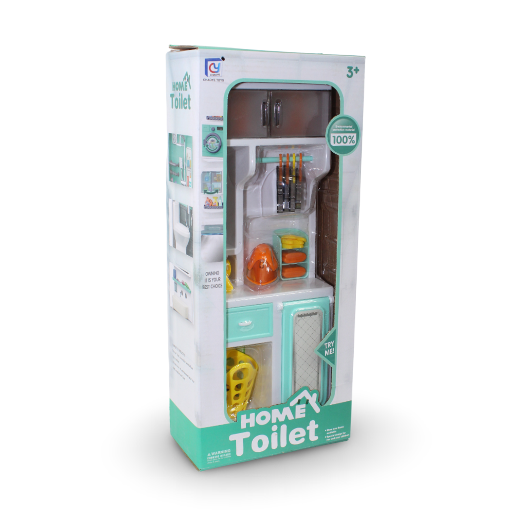 Chaoye Toys Bathroom Playhouse Toy Set
