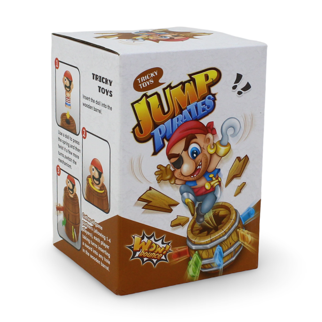 Tricky Toys Jump Pirates Board Game