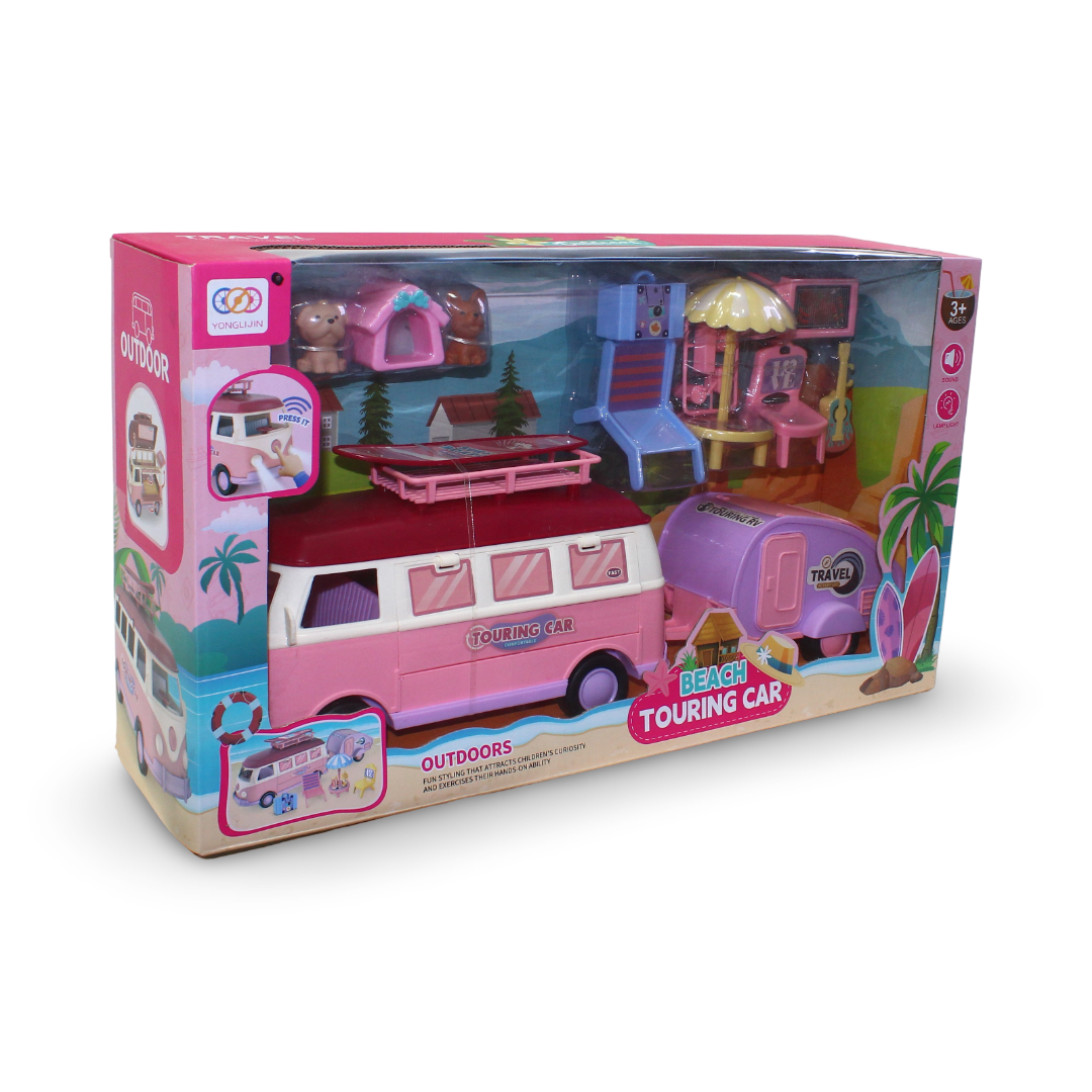 Yonglijin Beach Touring Car Playset - Toys