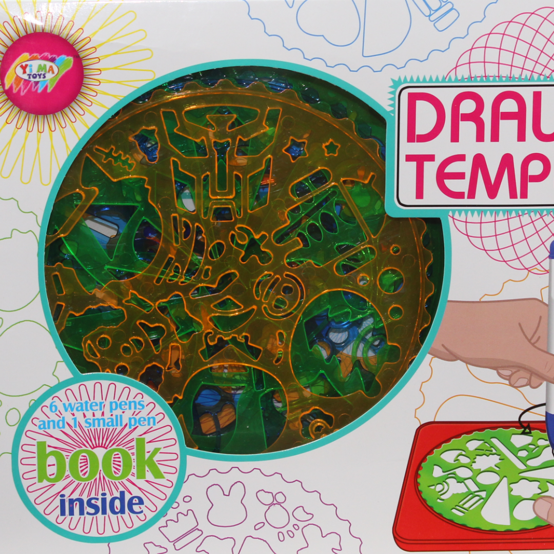 Yi-Ma Toys Drawing Templates Set