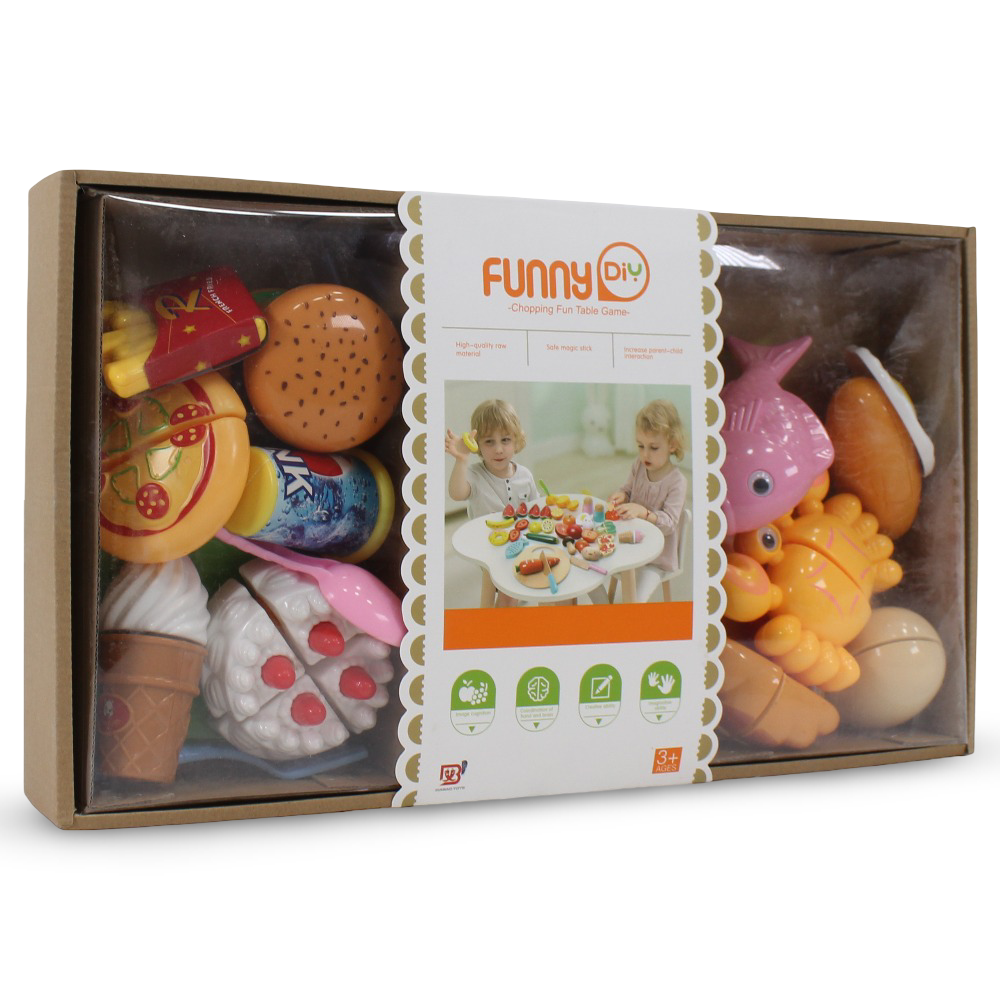 Funny DIY Cutting Food Set